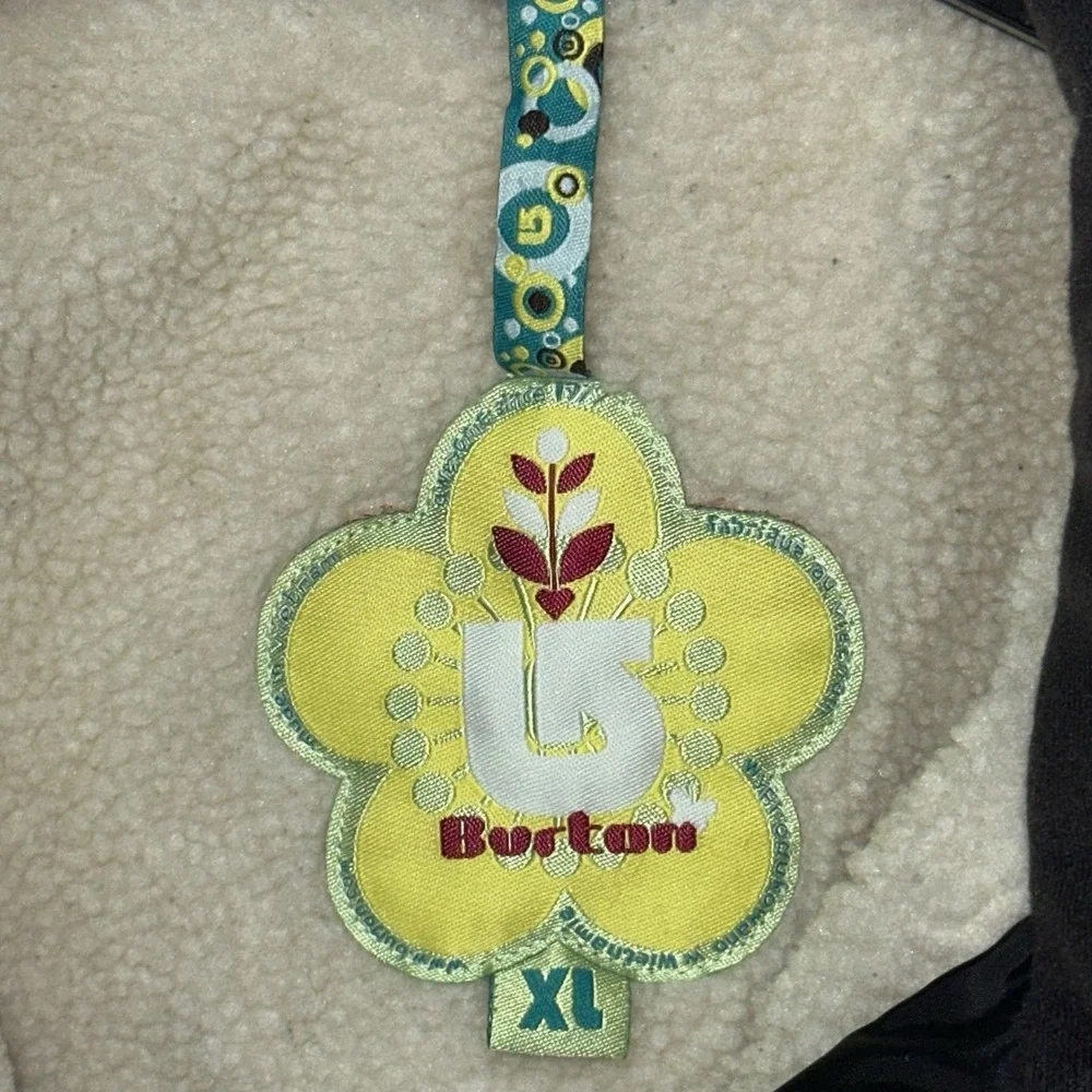 Burton Girls Youth Jacket‎ Snowboard Ski Large Fleece Line Size XL Coat